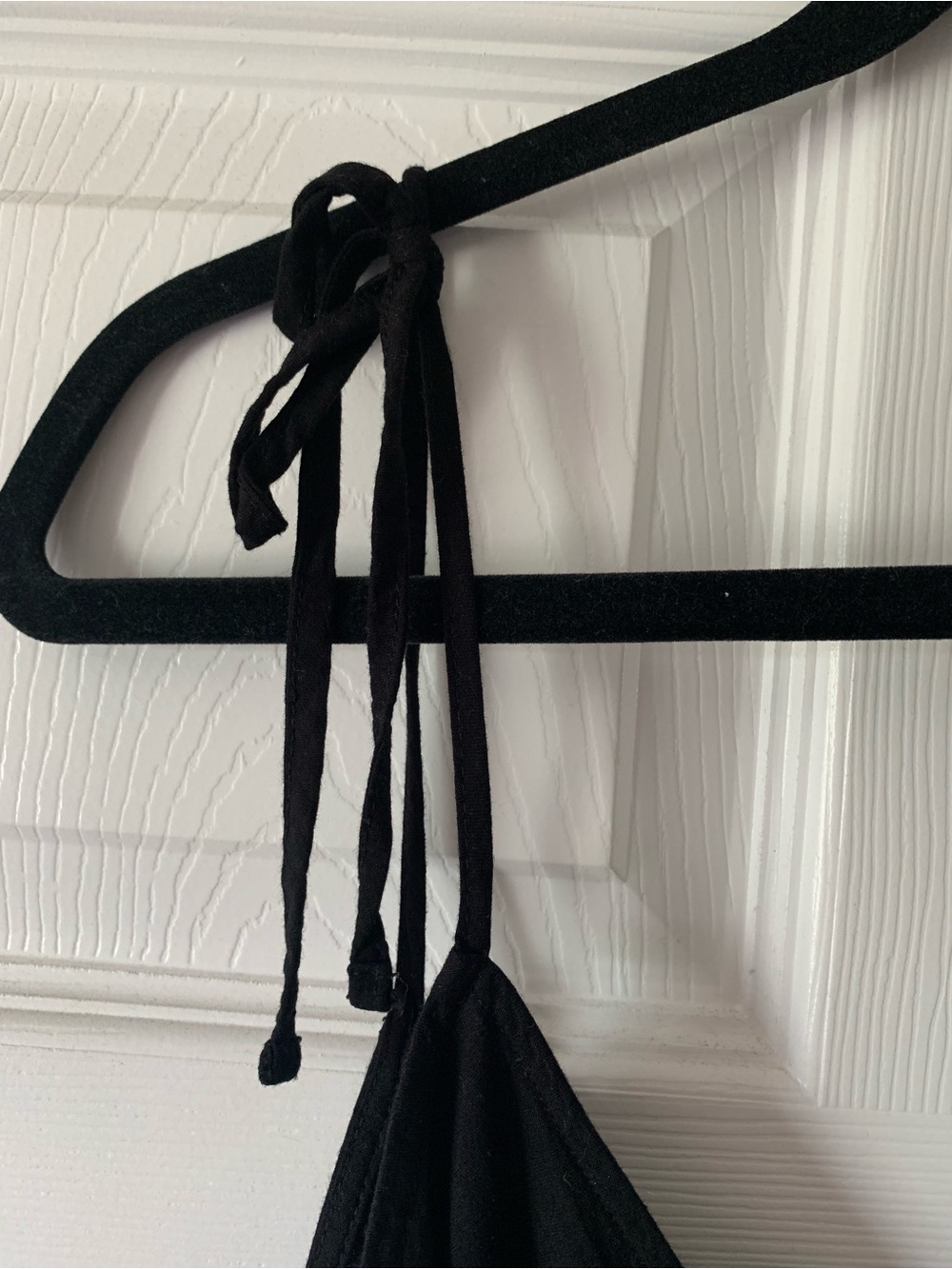 Old Navy Black Tie-Shoulder Wide-Leg Jumpsuit - Picture 4 of 5